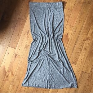 Textured LOFT Maxi Skirt